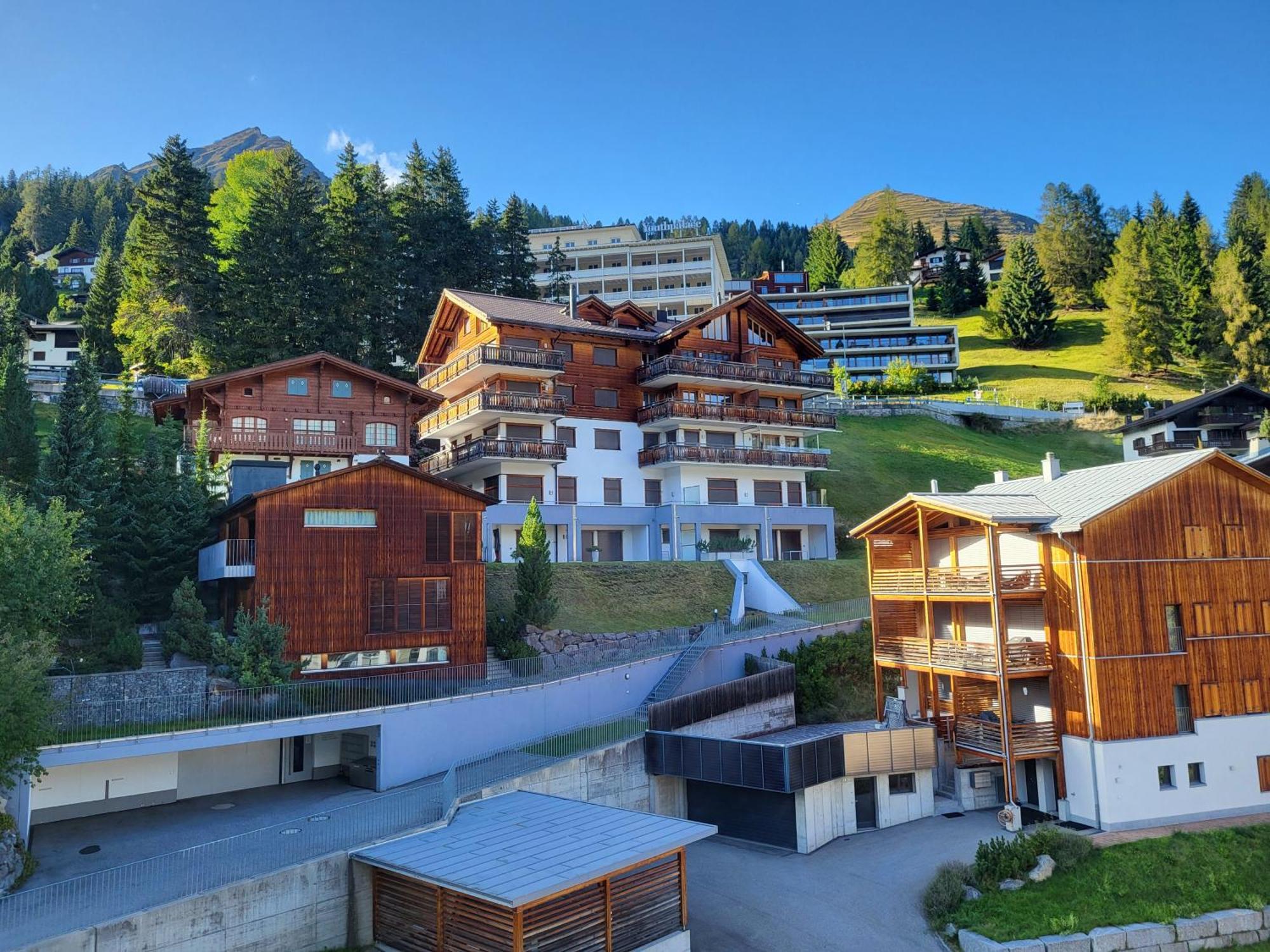 Ferienwohnung Parsenn Peaks Panorama Davos Exterior foto