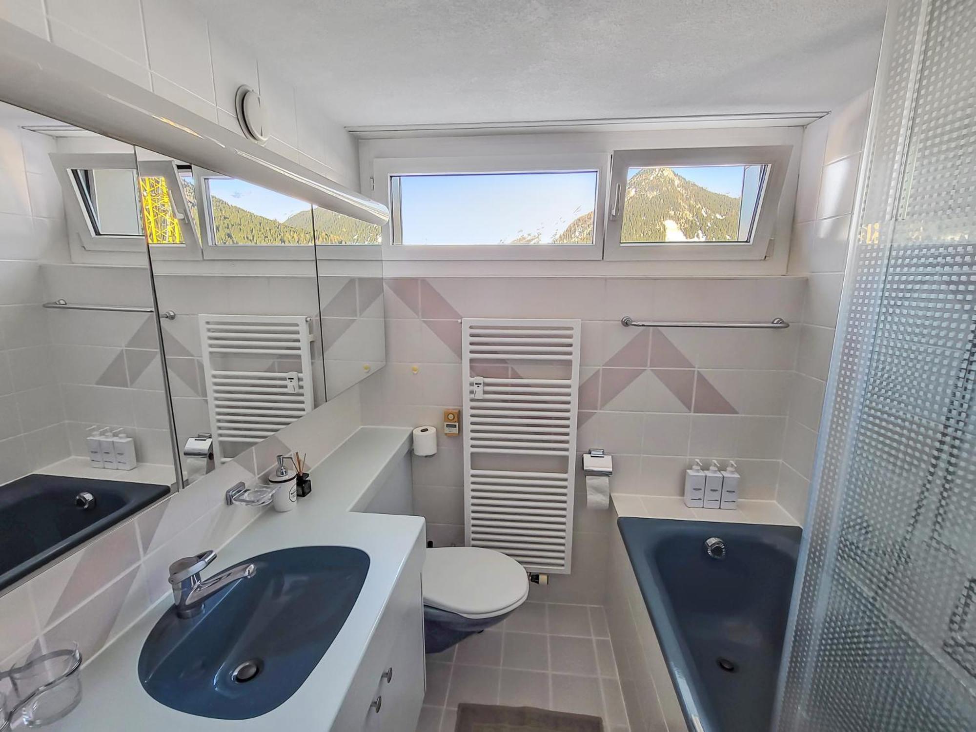 Ferienwohnung Parsenn Peaks Panorama Davos Exterior foto