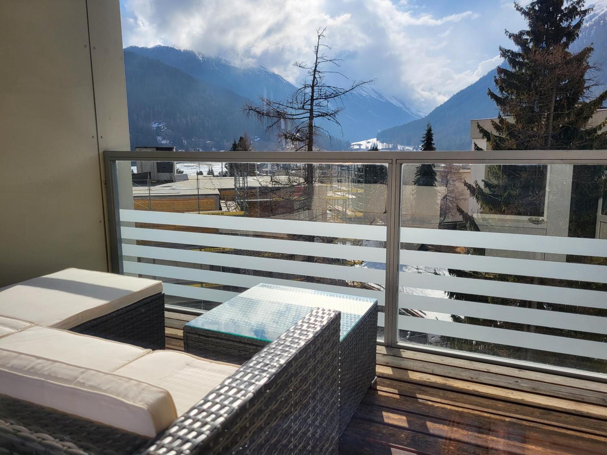 Ferienwohnung Parsenn Peaks Panorama Davos Exterior foto